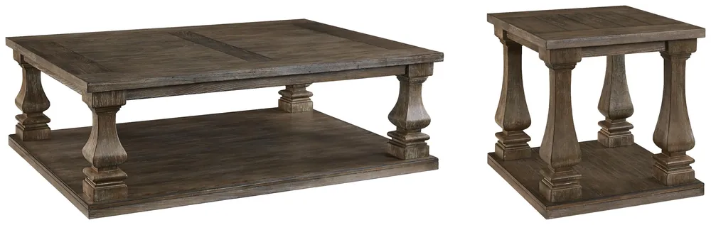 Johnelle Table Set - Ashley Furniture