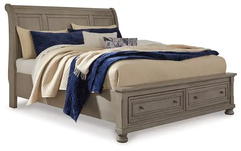 Lettner Bed with 2 Storage Drawers - Ashley Furniture