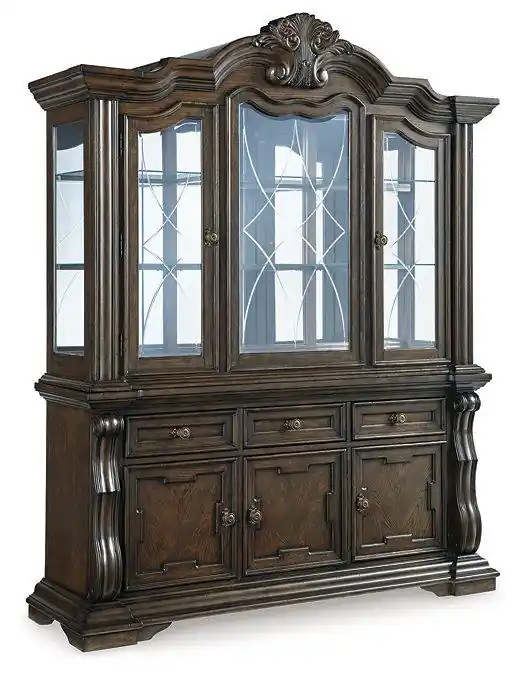 Maylee Dining Buffet and Hutch - Ashley Furniture