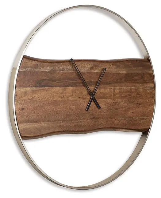 Panchali Wall Clock - Ashley Furniture