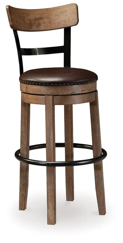 Pinnadel Bar Height Bar Stool - Ashley Furniture