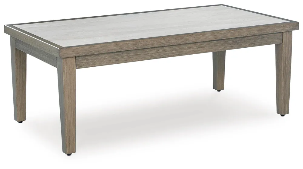 Rainier Ranch Outdoor Coffee Table - Ashley Furniture