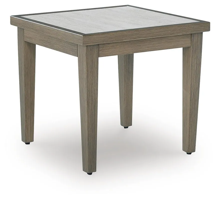 Rainier Ranch Outdoor End Table - Ashley Furniture