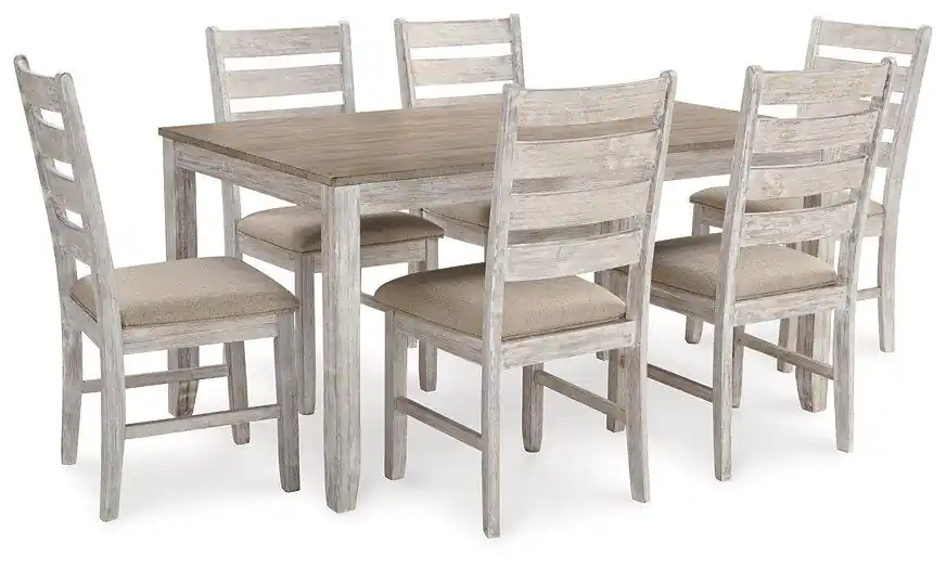 Skempton Dining Table and Chairs (Set of 7) - Ashley Furniture
