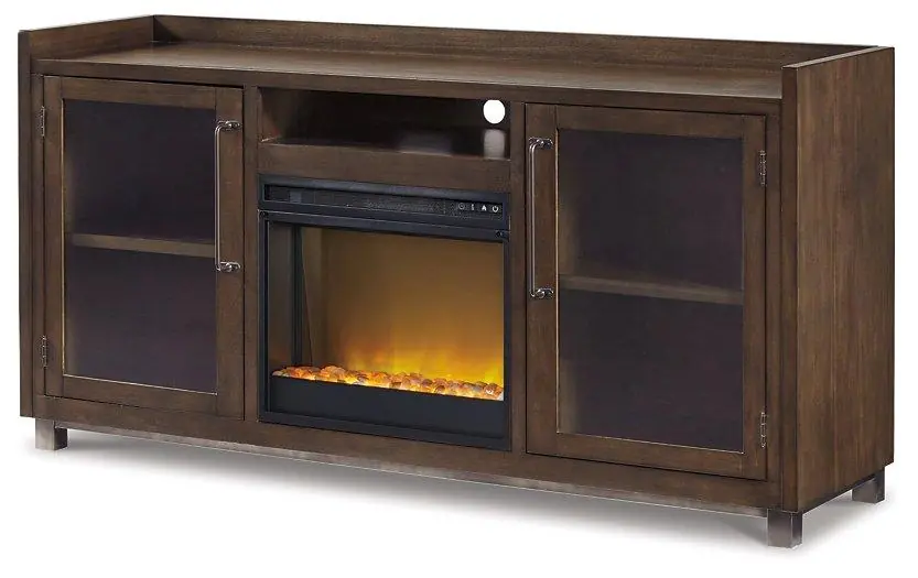 Starmore 70" TV Stand with Electric Fireplace - Ashley Furniture