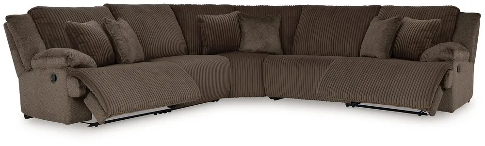 Top Tier Reclining Sectional - Ashley Furniture