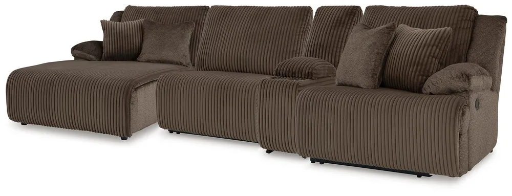 Top Tier Reclining Sectional with Chaise - Ashley Furniture