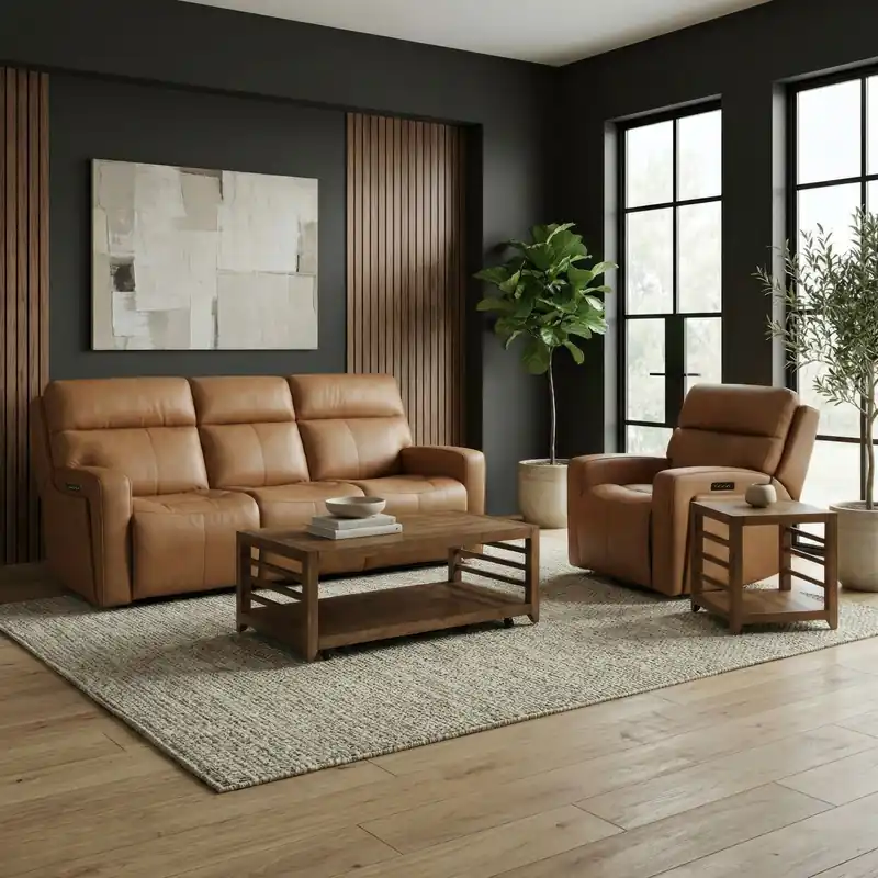 Chase Sofa & Recliner - Liberty