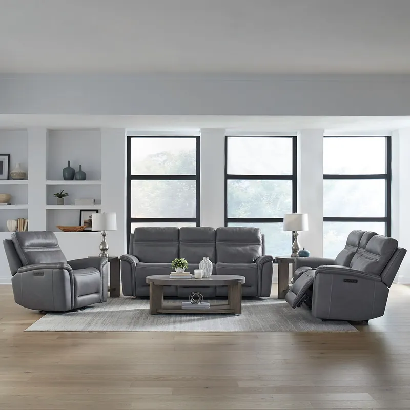 Cooper Sofa w/ Loveseat & Recliner - Liberty
