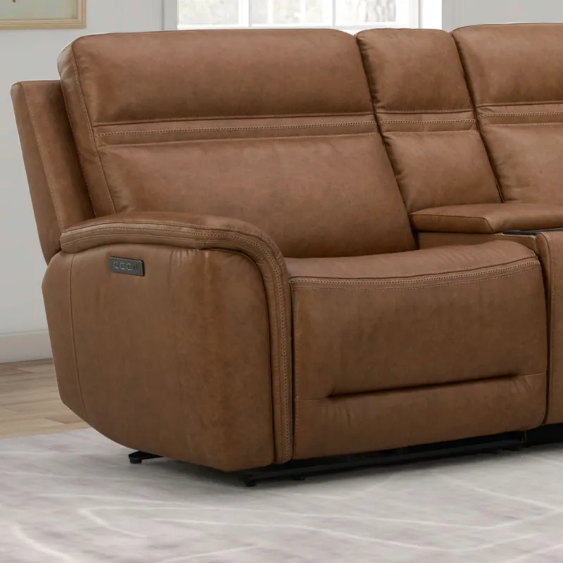 Cooper L Arm Recliner P3 & ZG - Camel