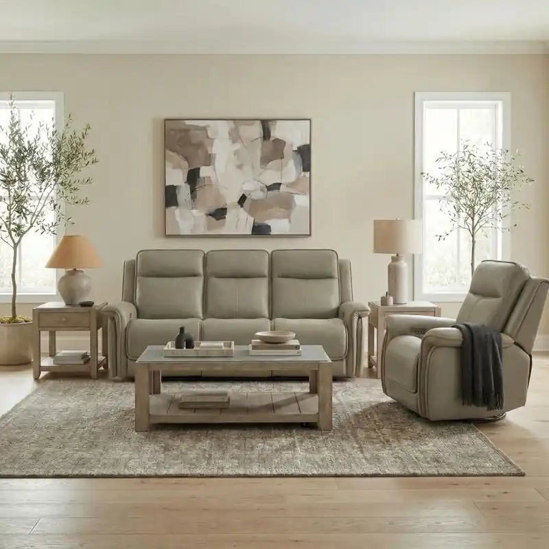 Cora Sofa & Recliner - Liberty