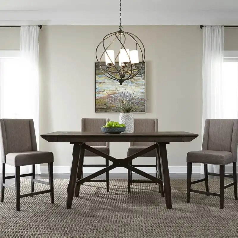 Double Bridge Opt 5 Piece Gathering Table Set - Liberty