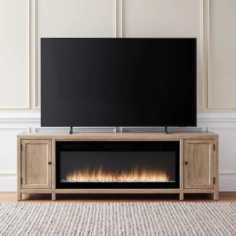 Fireplace TV Consoles 780 82 Inch Console w/ Fire FTS - Liberty