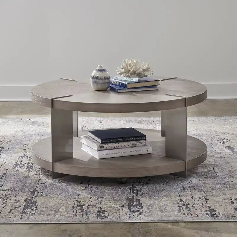 Harlow Round Cocktail Table - Liberty