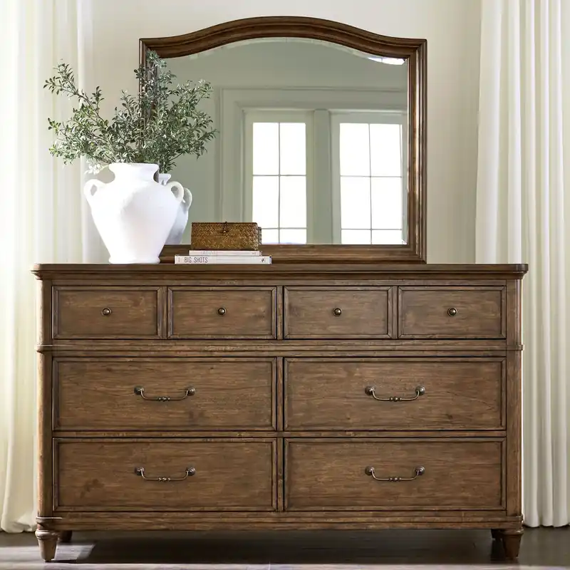 Harrison Heights Dresser & Mirror - Liberty