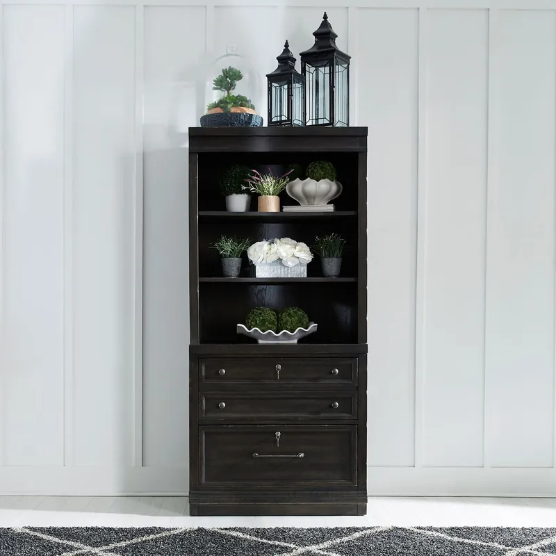 Harvest Home 2 Piece Hutch & Cabinet Set - Liberty