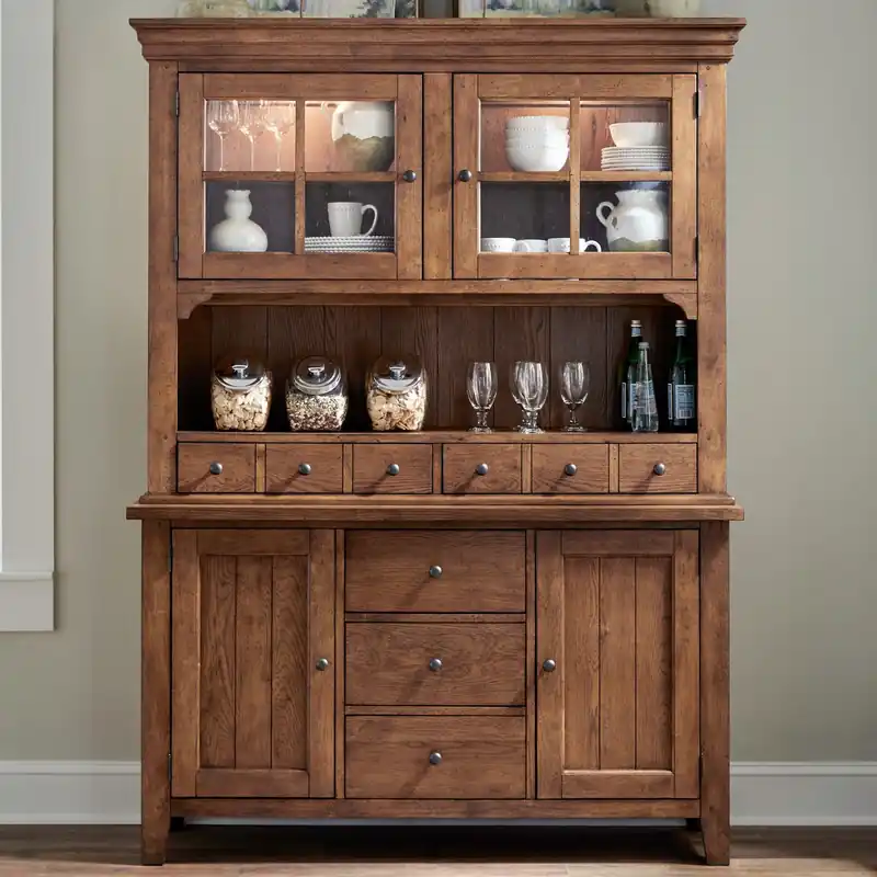 Hearthstone Ridge Hutch & Buffet - Liberty
