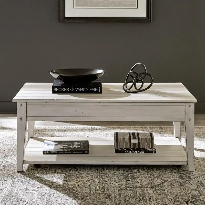 Lake House Lift Top Cocktail Table - Liberty