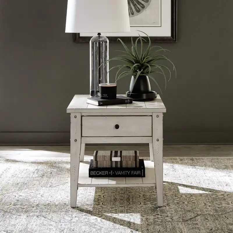 Lake House End Table - Liberty