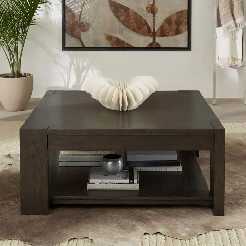 Lennox Hill Oversized Square Cocktail Table - Liberty