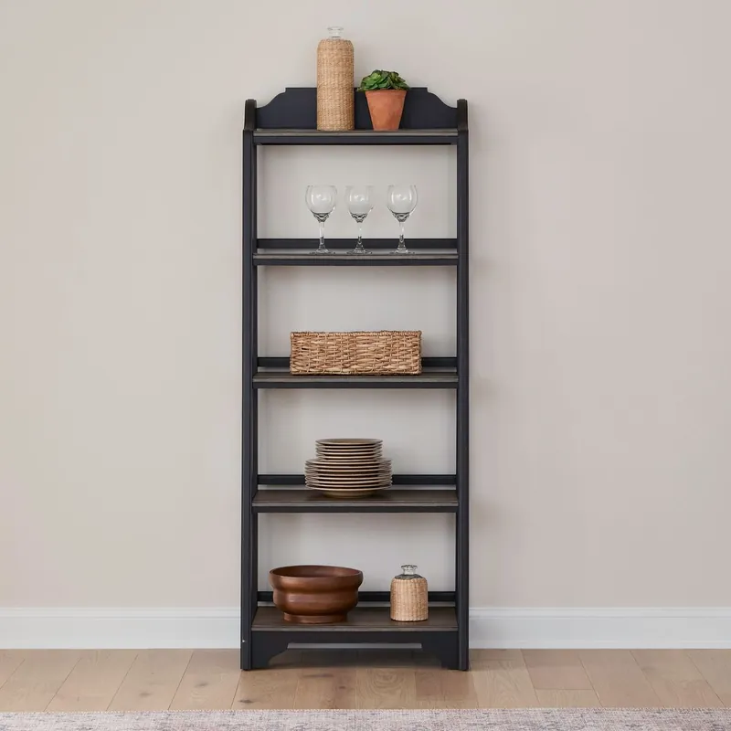 Magnolia Manor Leaning Pier Bookcase - Liberty