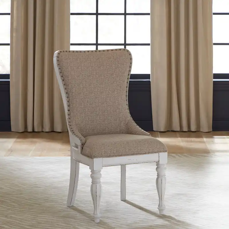 Magnolia Manor Uph Wing Back Side Chair (RTA) - Liberty