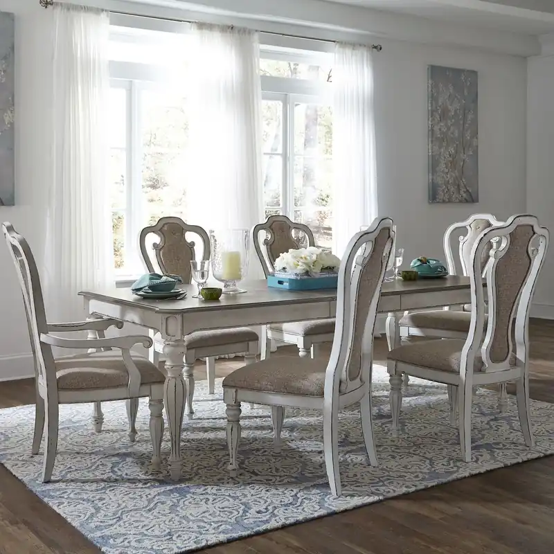 Magnolia Manor 7 Piece Rectangular Table Set - Liberty