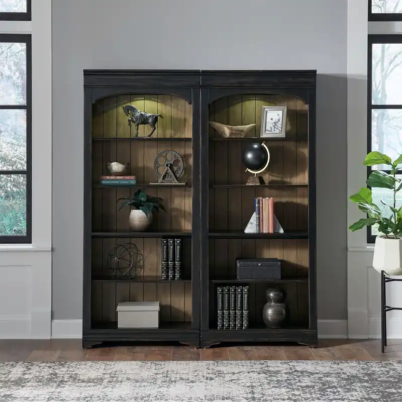 Meritage 2 Piece Bunching Bookcase - Liberty