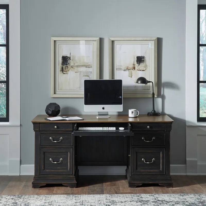 Meritage Jr Executive Desk - Liberty