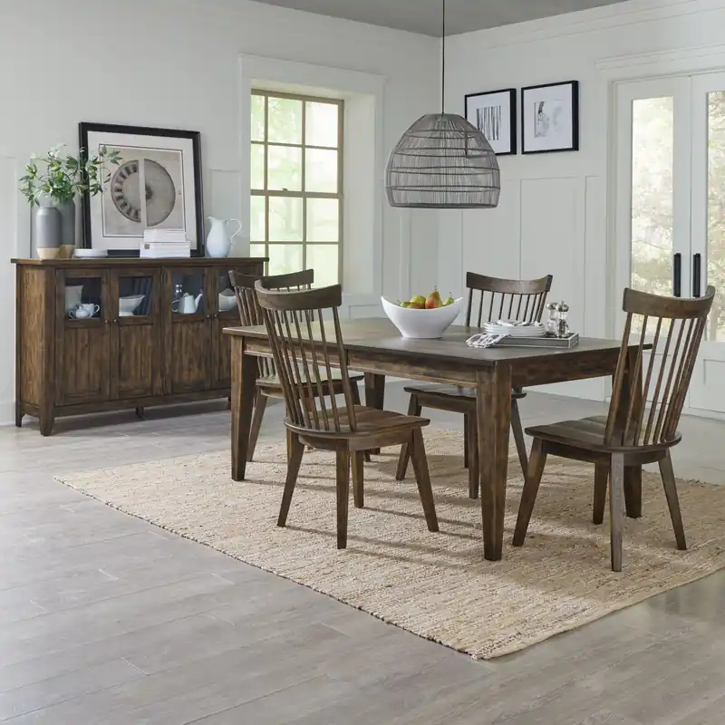 Midland Falls 5 Piece Rectangular Table Set - Liberty