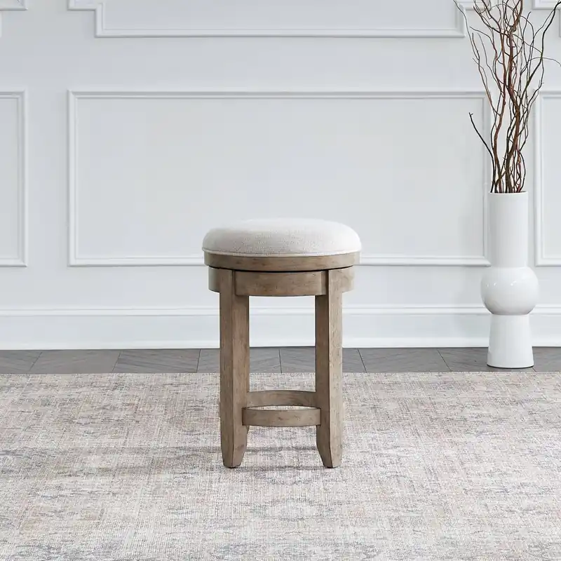 Millstone Uph Console Swivel Stool (RTA) - Liberty
