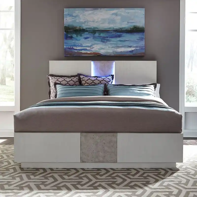 Mirage King California Panel Bed - Liberty