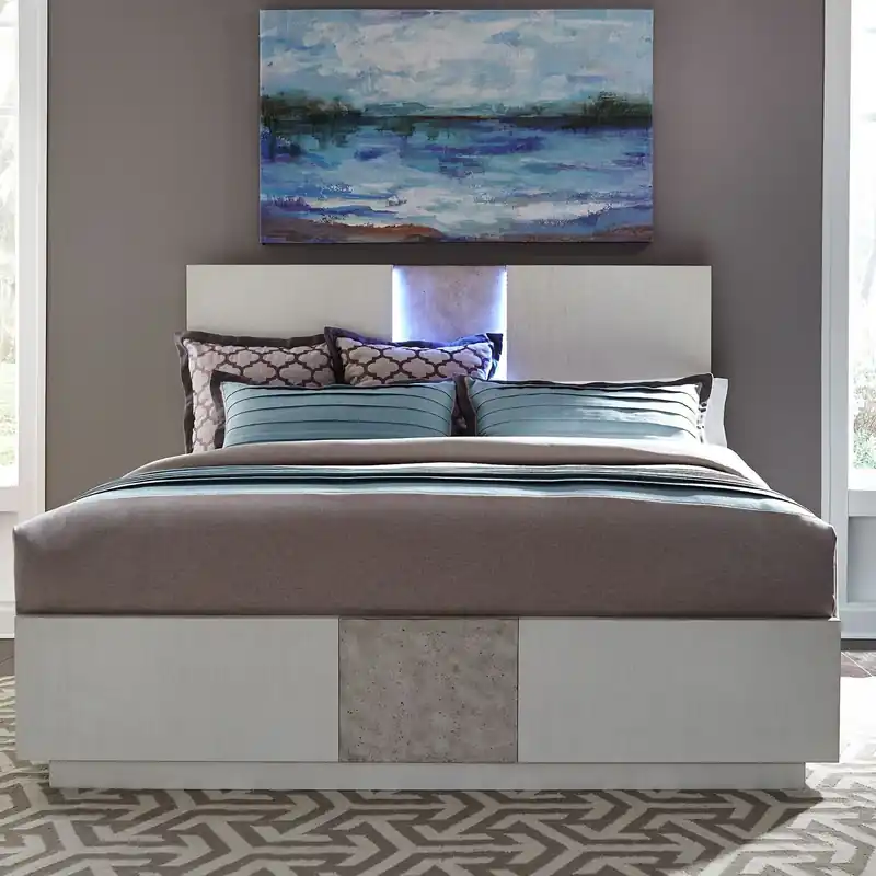 Mirage King Panel Bed - Liberty