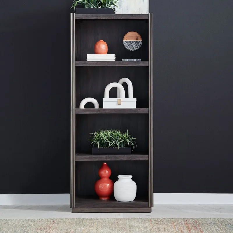 Modern Edge Bunching Bookcase - Liberty