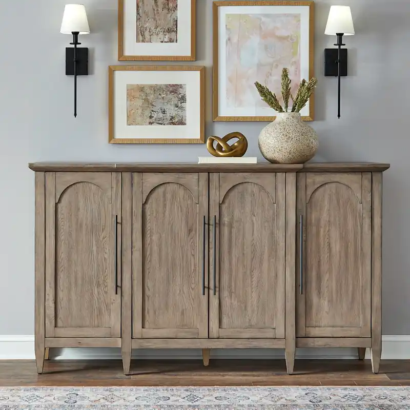 Pavilion 4 Door Accent Cabinet - Liberty