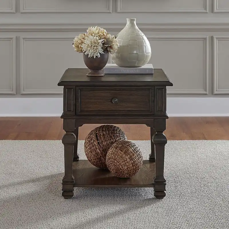 Provence Park Drawer End Table - Liberty
