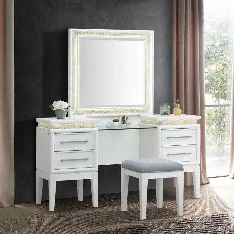 Reflections 3 Piece Vanity Set - Liberty