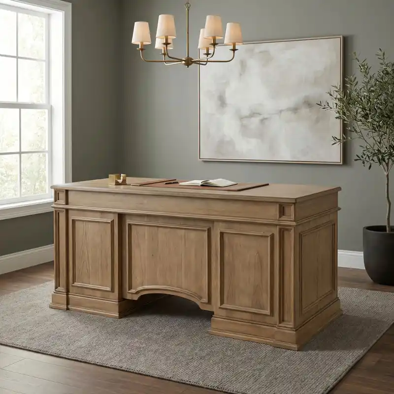 Reynolda Jr Executive Desk - Liberty