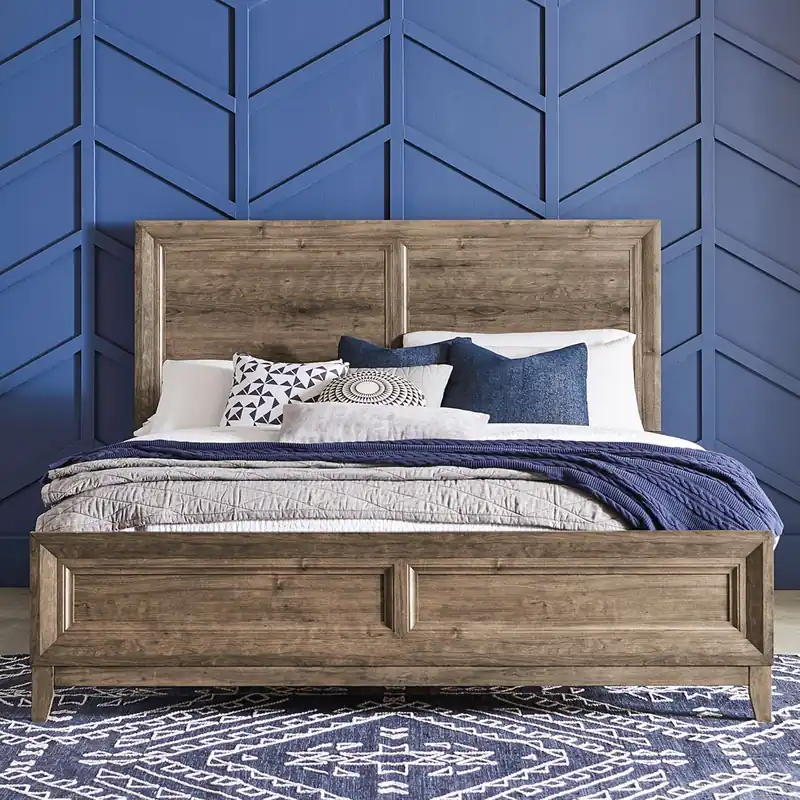 Ridgecrest King Panel Bed - Liberty