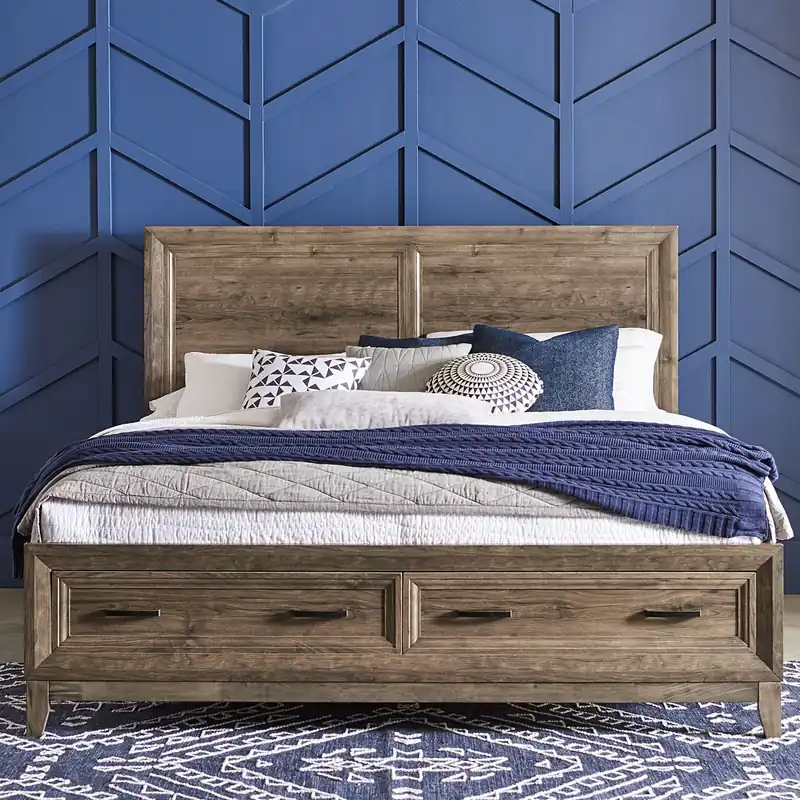 Ridgecrest Queen Storage Bed - Liberty