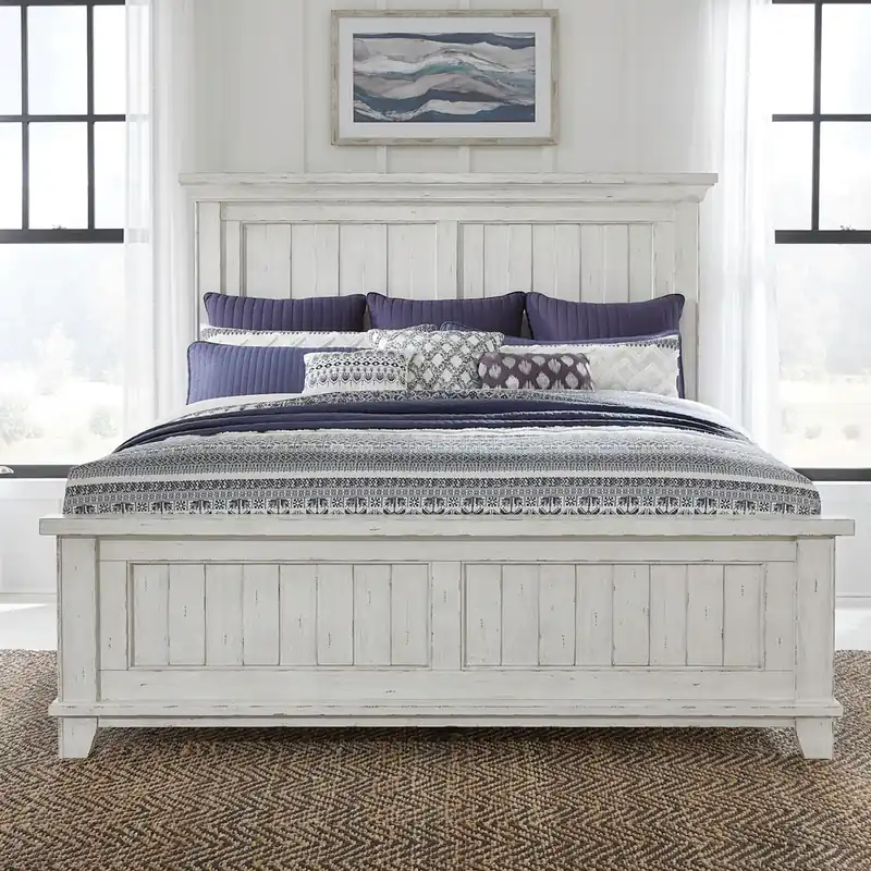 River Place Queen Panel Bed - Liberty