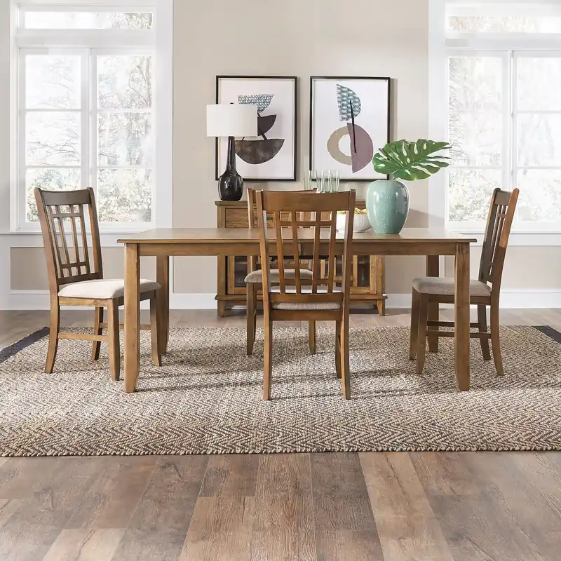 Santa Rosa 5 Piece Rectangular Table Set - Liberty