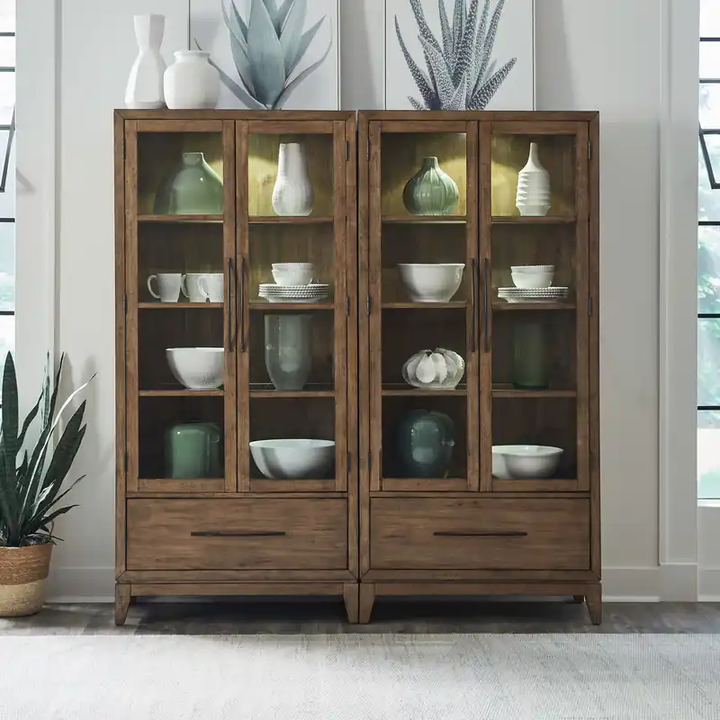Shaker Lakes 2 Piece Bunching Cabinet Set - Liberty