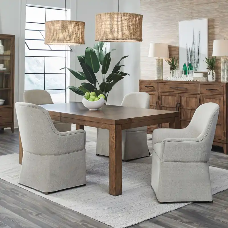 Shaker Lakes 5 Piece Rectangular Table Set - Liberty