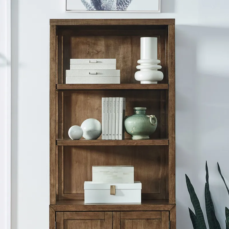 Shaker Lakes Bookcase Hutch - Liberty