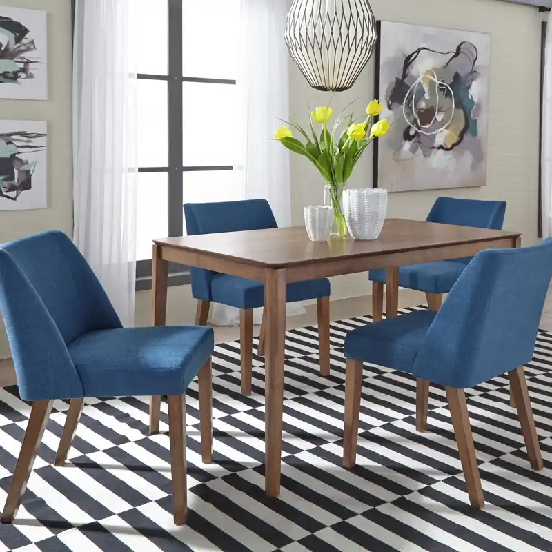 Space Savers 5 Piece Rectangular Table Set - Liberty
