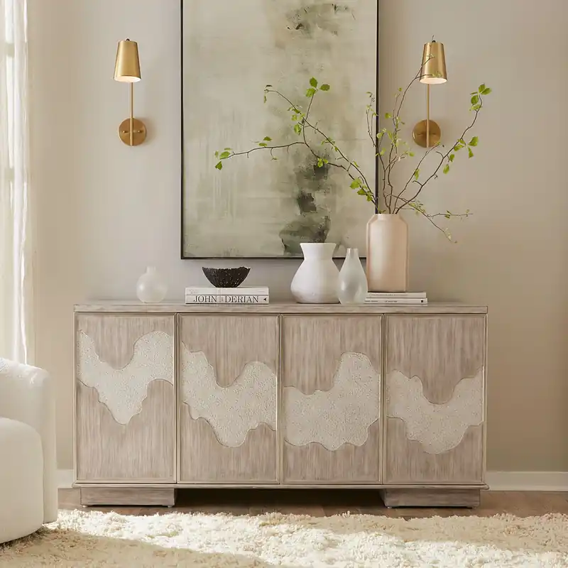 Terrace 4 Door Accent Cabinet - Liberty