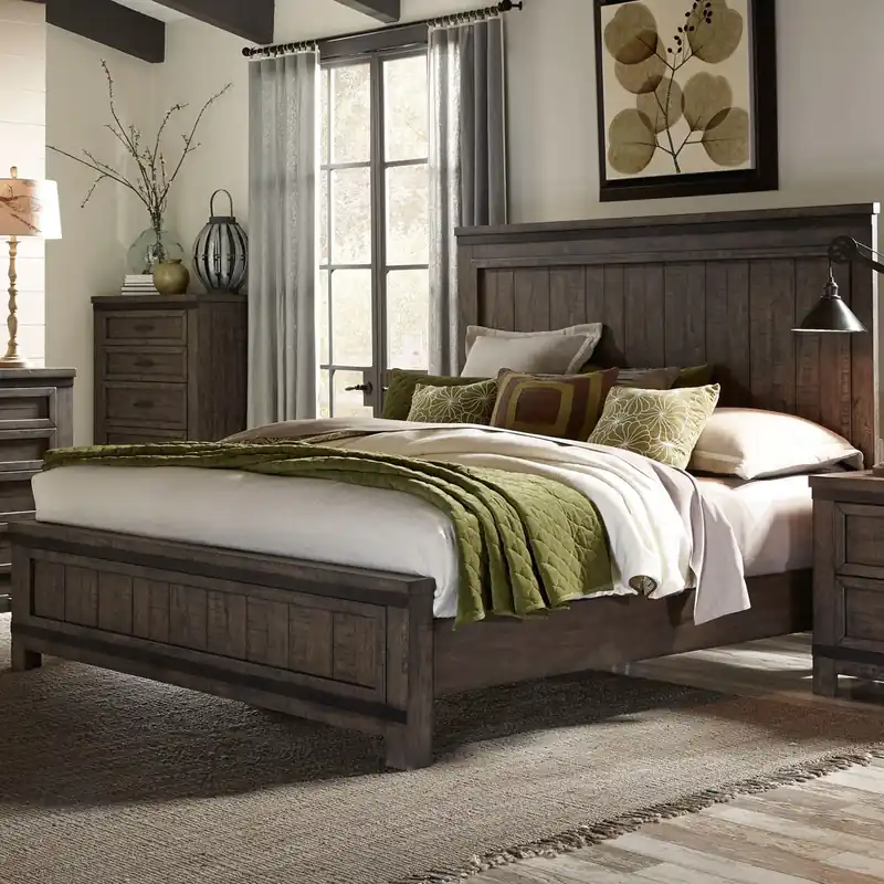 Thornwood Hills Queen Panel Bed - Liberty