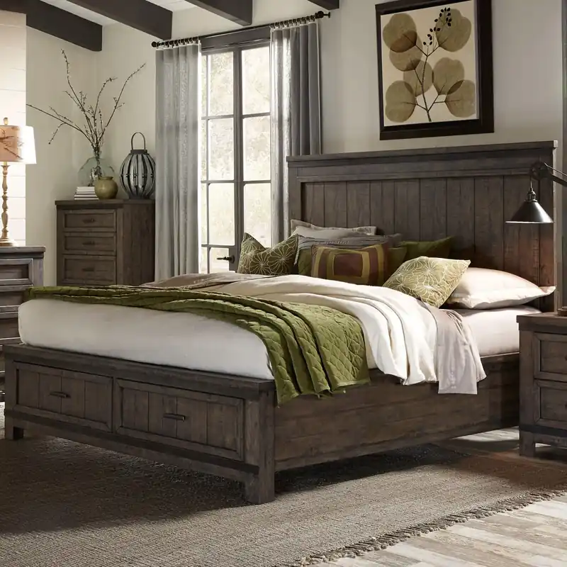 Thornwood Hills Queen Storage Bed - Liberty