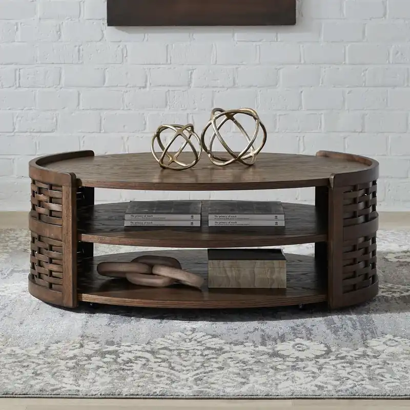 Warren Park Oval Cocktail Table - Liberty